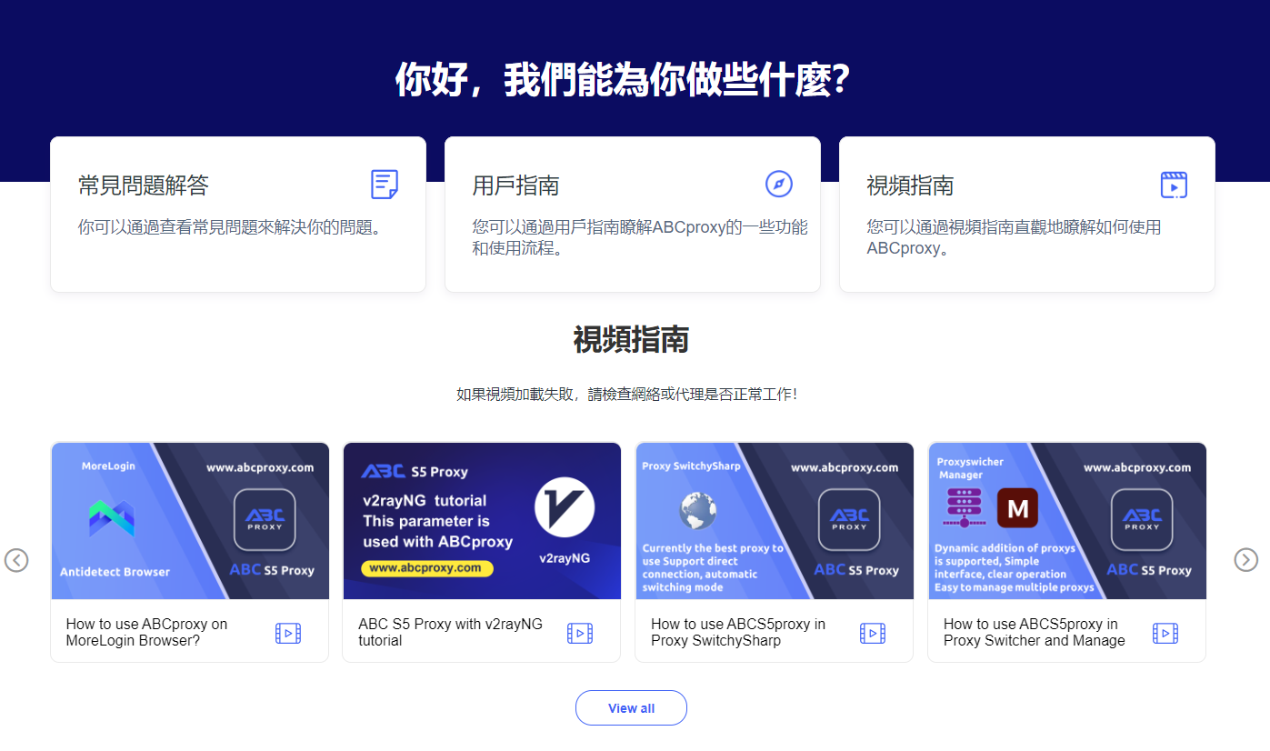 ABC S5 Proxy文章图片