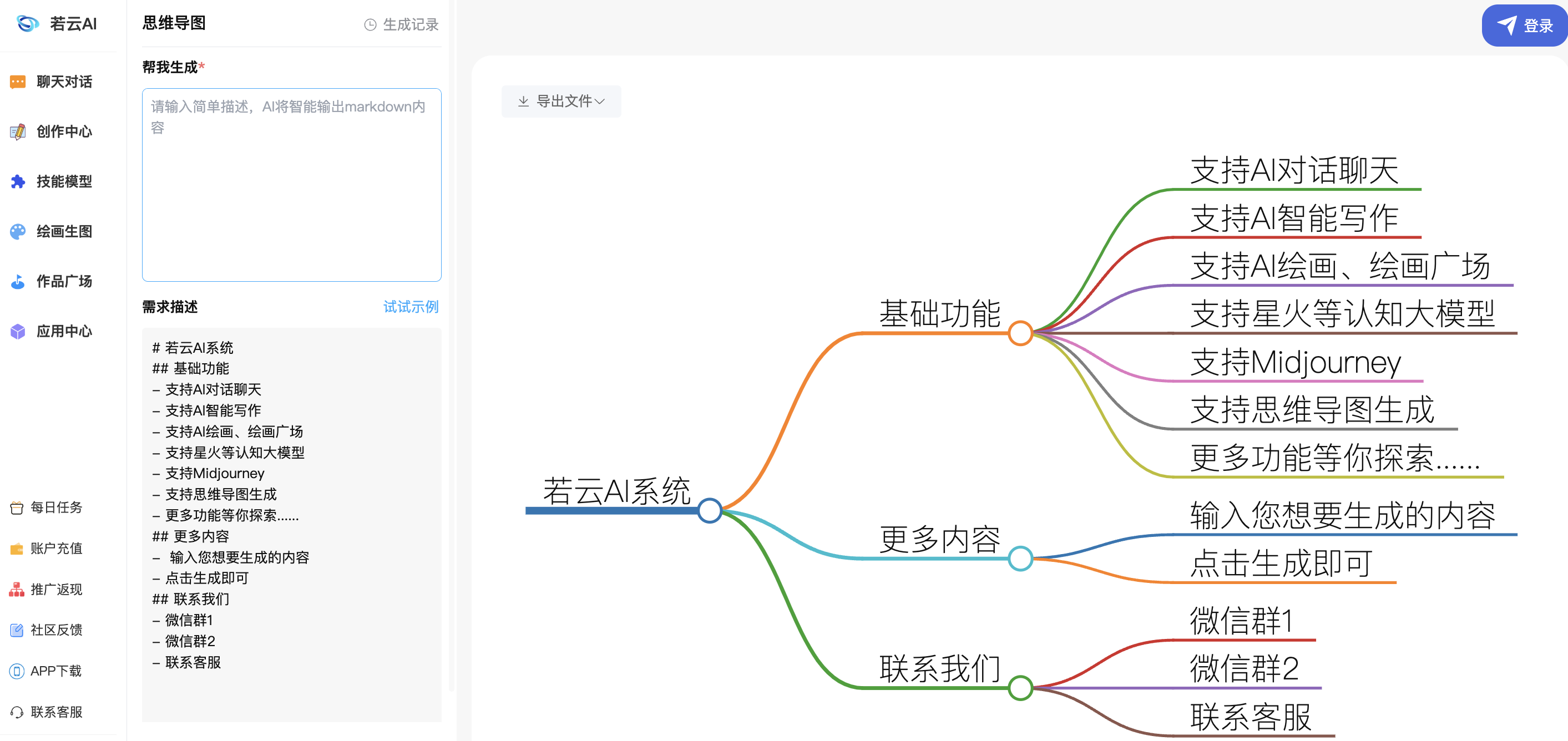 若云AI - 無限靈感賦能創(chuàng)作工具文章圖片
