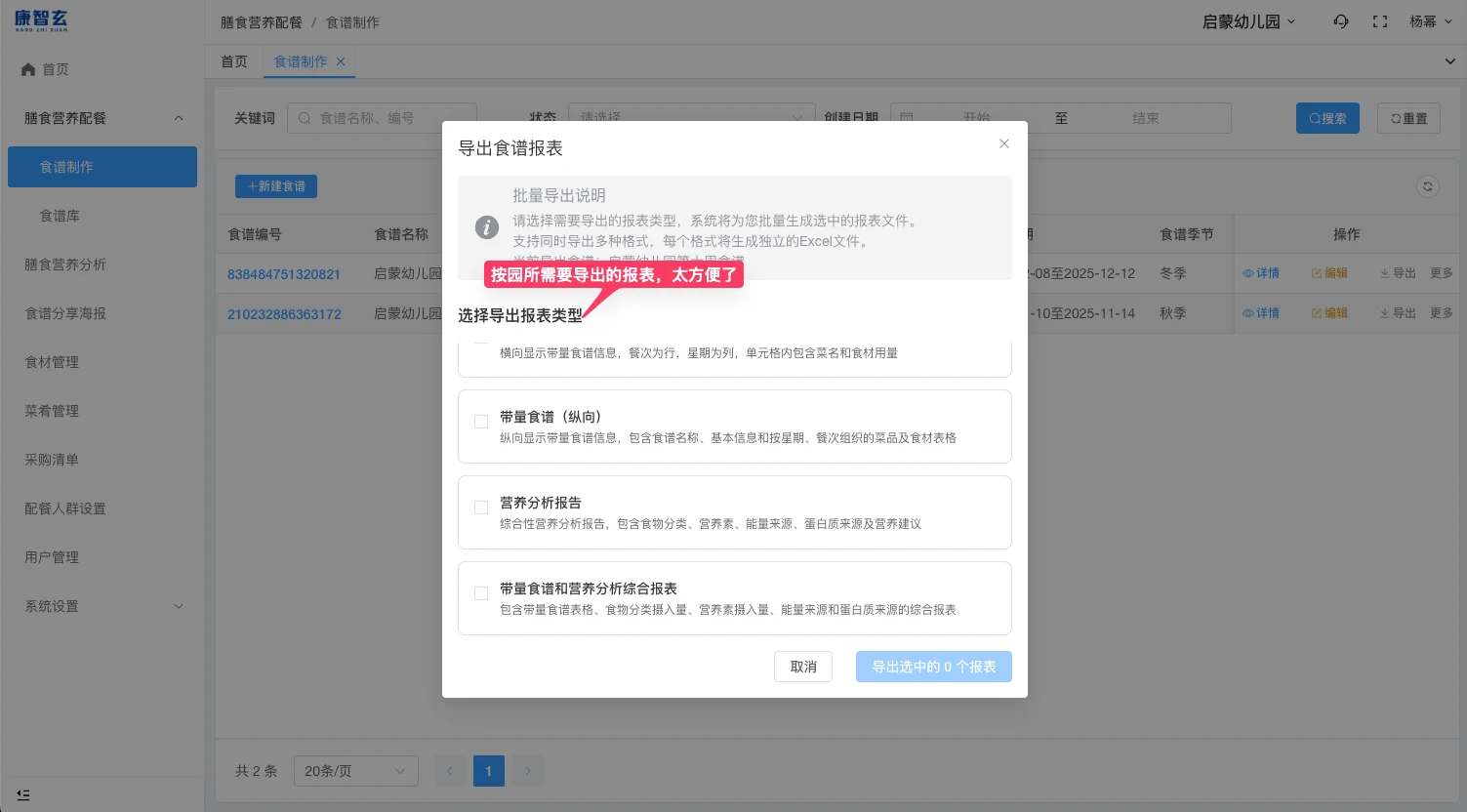 AI智能膳食营养配餐系统文章图片