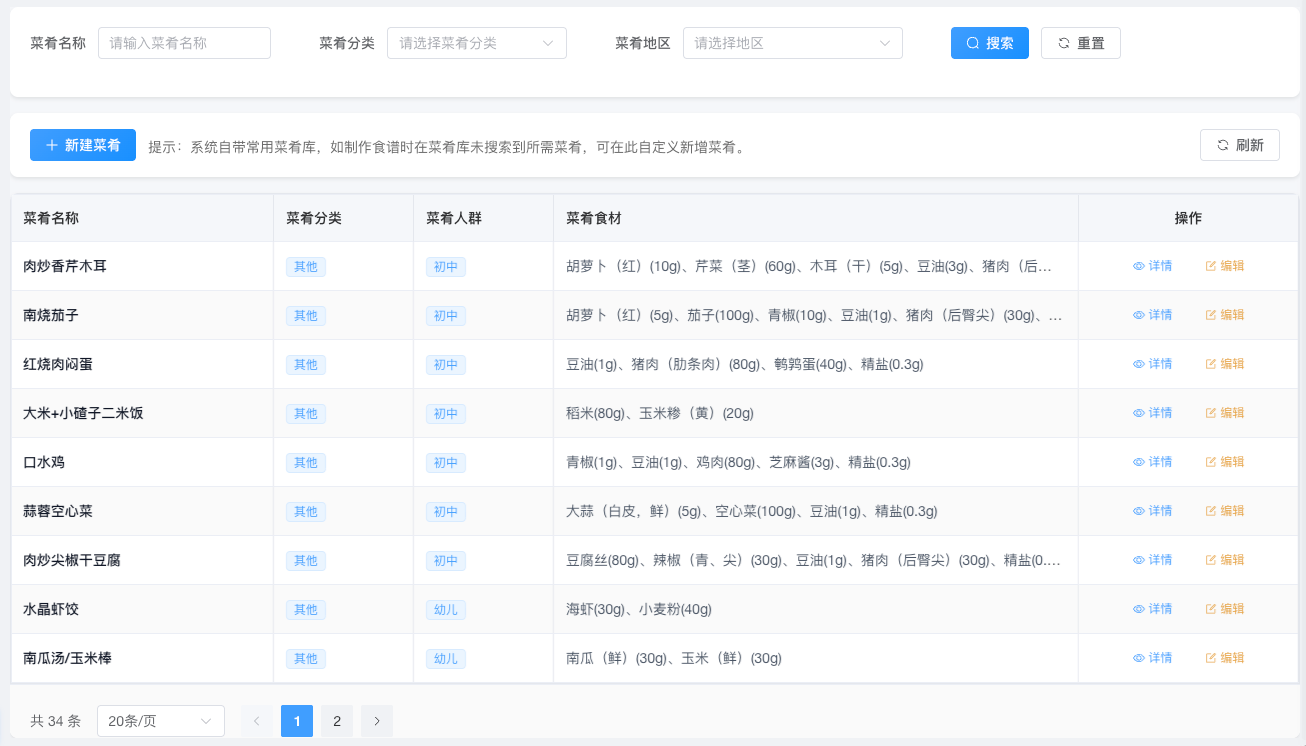 AI智能膳食营养配餐系统文章图片